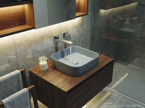 Mitigeur lavabo à encastrer Kubick